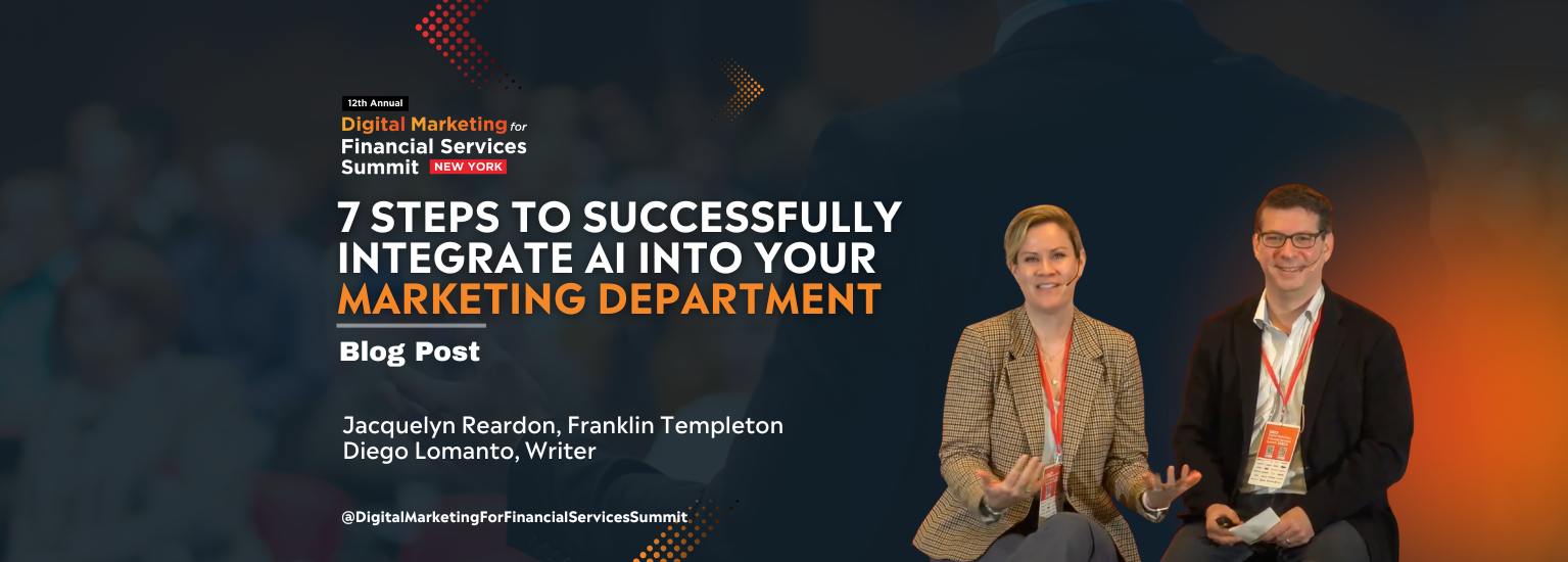 7 Steps to Successfully Integrate AI Into Your Marketing Department | Blog Post